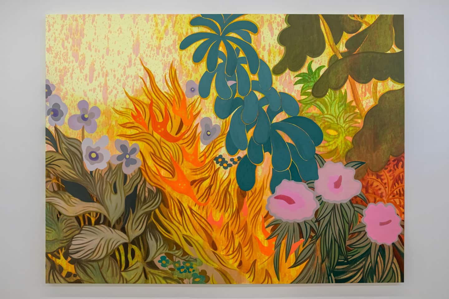 Rick Leong, Untitled, 2022, 1830×2438mm / 72×96in oil on canvas